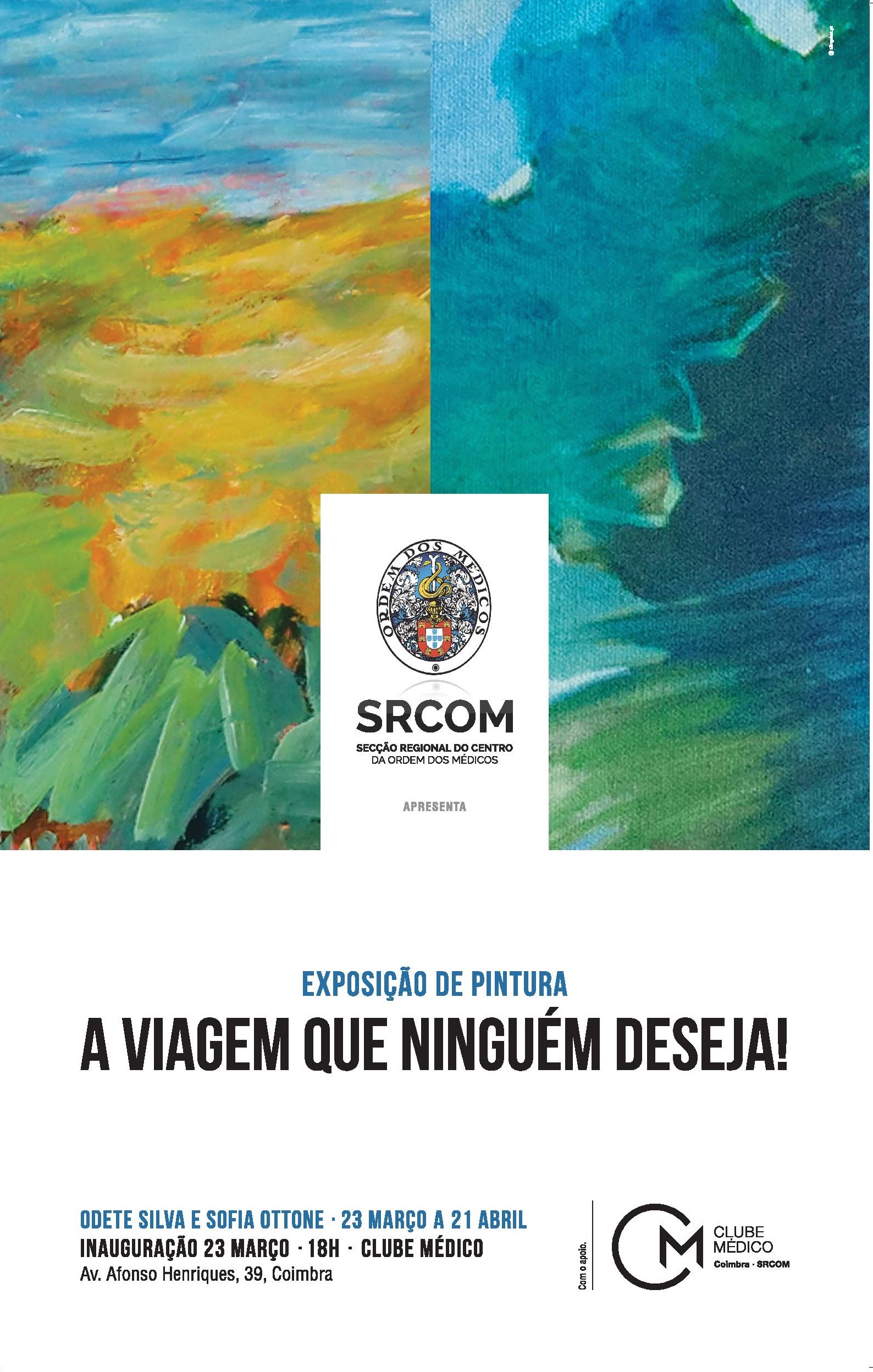 Cartaz Exposição A Viagem Que Ninguém Deseja