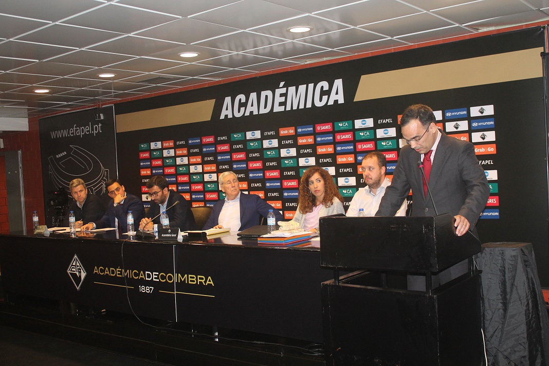 Paulo Almeida na Assembleia Geral de ontem