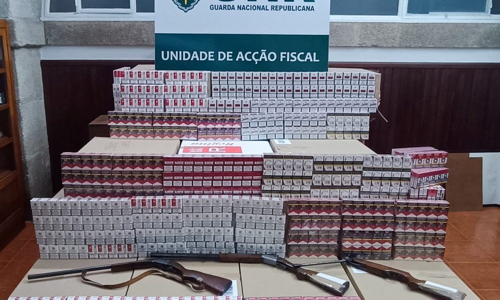 GNR apreende mais de 349 mil cigarros Notícias de Coimbra