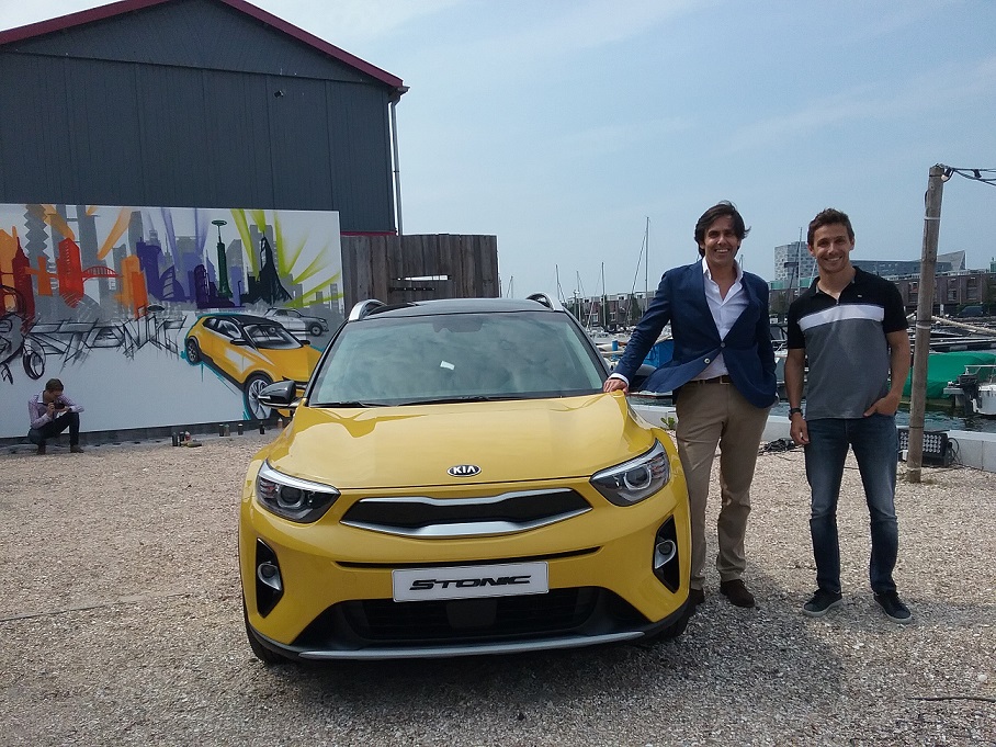 Filipe Albuquerque com Artur Martins da KIA