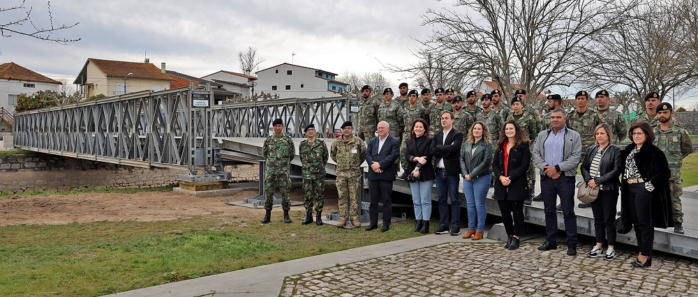 Exército Português Concluiu Instalação De Ponte Militar Em Soure Notícias De Coimbra 8450
